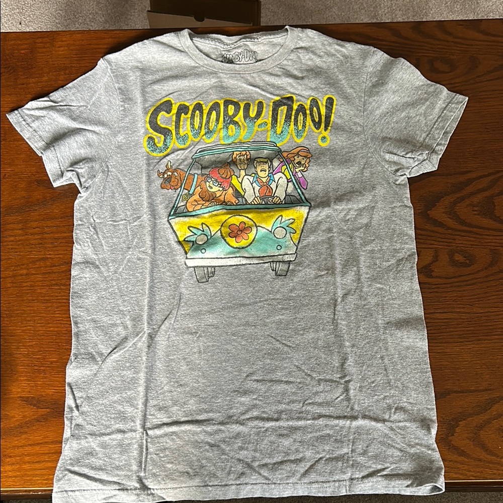 Gray Scooby-Doo Graphic T-Shirt
